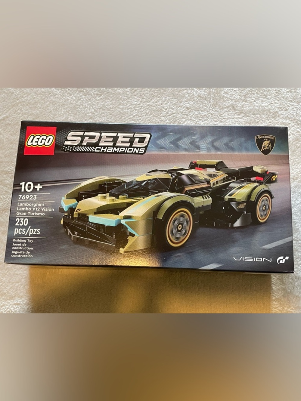 LEGO Speed Champions 76923 Lamborghini V12 Vision Gran Turismo New Sealed